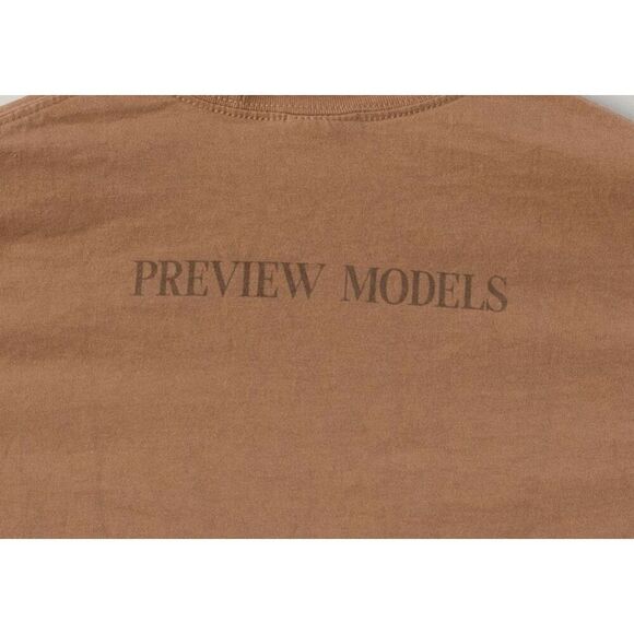 Preview Models Piano Garden Graphic T-Shirt Tan NWOT Size M - Picture 5 of 6